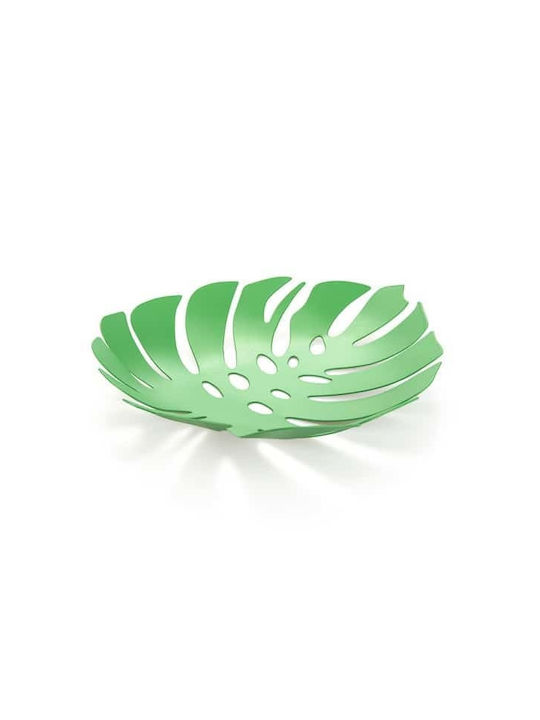 Balvi Fruit Bowl Metallic Green 30x30x27cm