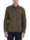 Long Sleeve Khaki Overshirt