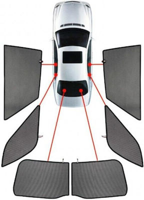 CarShades für Land Rover Evoque Fünftürer (5D) 6Stück