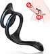 Kinksters Δαχτυλίδι Πέους Σιλικόνης Μαύρο 3129-0036