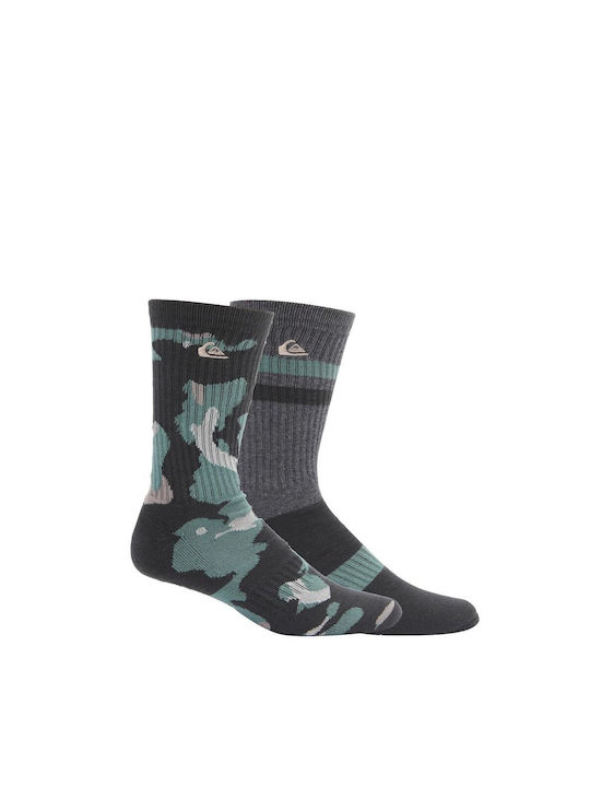 Quiksilver Men's Socks Green 2Pack