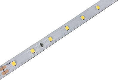 Avide 8w Ταινία LED Τροφοδοσίας 24V με Φυσικό Λευκό Φως Μήκους 10m