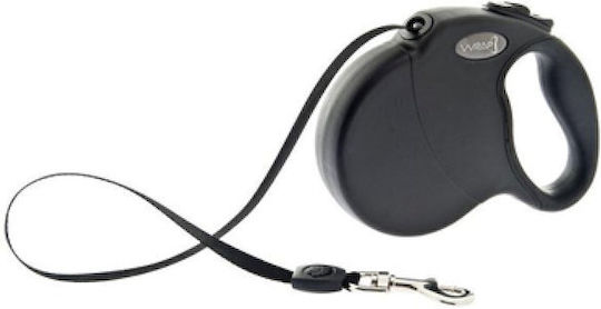 Ferribiella Foldable Dog Leash/Lead Strap in Black color 5m