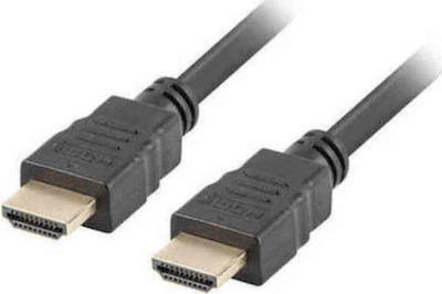 Lanberg HDMI 1.4 Cable HDMI male - HDMI male 3m Μαύρο