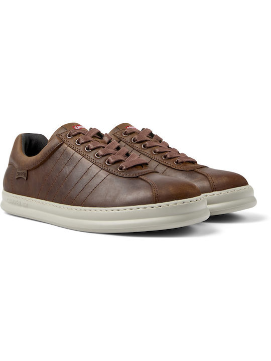 Camper Runner Four Ανδρικά Sneakers Brown Leather
