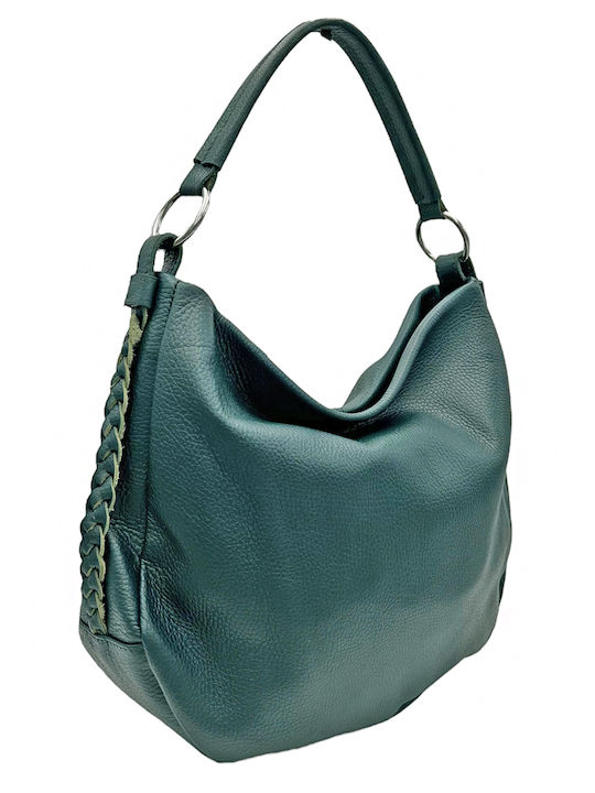 Savil Leather Women's Bag Shoulder Green