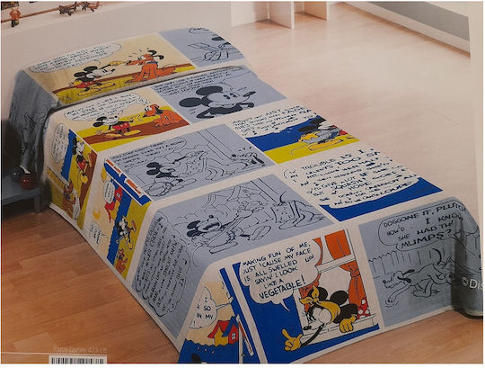 Disney Детско Юрганче Единично Trazos Ciell 185x270cm