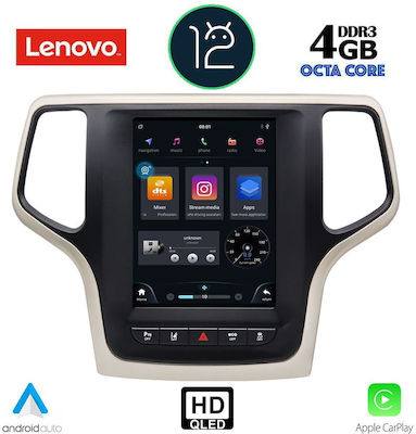 Lenovo Car-Audiosystem für Jeep Großer Cherokee 2014-2019 mit Klima (Bluetooth/USB/WiFi/GPS) mit Touchscreen 9.7"