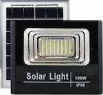 Waterproof Solar LED Floodlight 100W Cold White 6500K with Motion Sensor IP66