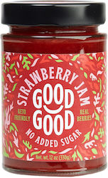 Goodgood Jam Strawberry Sugar Free with Stevia 330gr