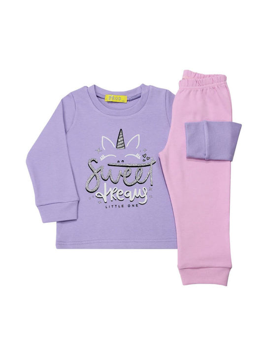 Prod Kids Pyjamas Cotton Lilac