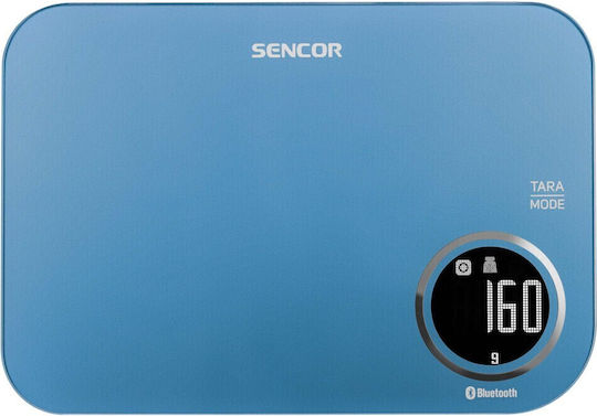 Sencor Ψηφιακή Ζυγαριά Κουζίνας έως 5kg Γαλάζια