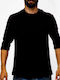 T-shirt Μαύρο