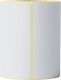 Brother 400 Selbstklebende Etikettenrollen 76x44mm 1Stück