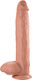DMM MAA Realistisches Dildo mit Hoden und Saugnapf Fleisch 35cm
