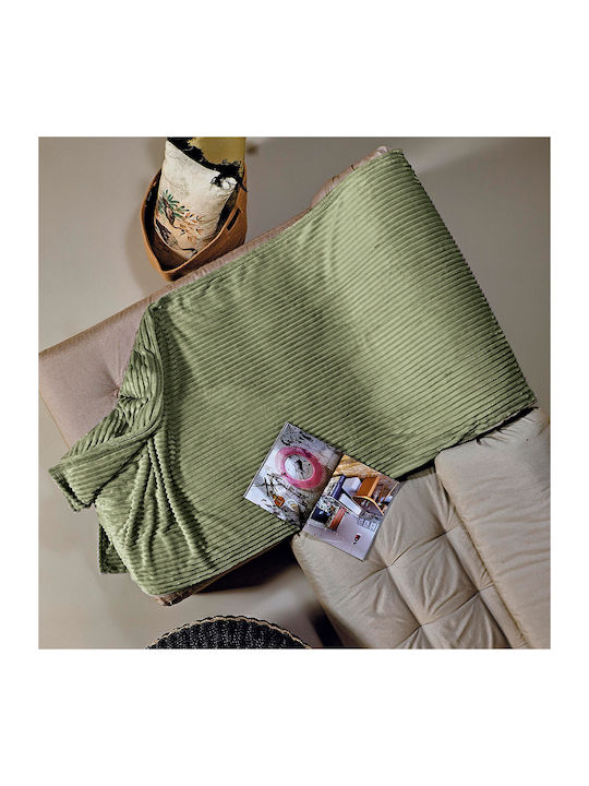 Kentia Sergio Sofa Throw 2 Seater Fleece 180x25...