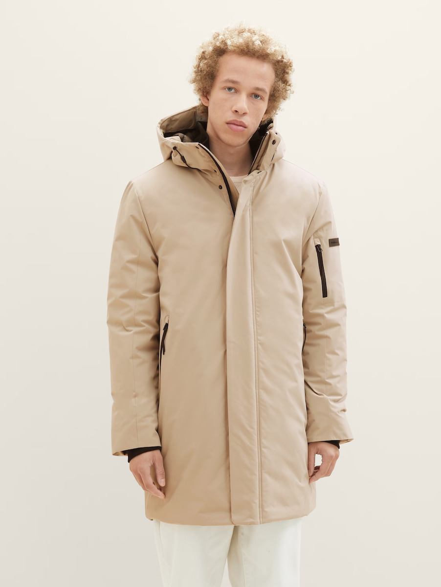 Beige parka jacket mens new arrivals