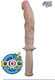 Doc Johnson Glass Dildo Flesh 23cm