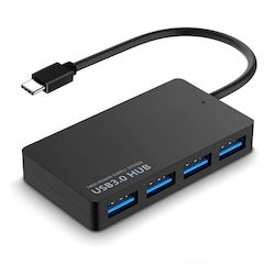Northbatt USB Hub 4 Ports USB-C + LAN 06.004.0070