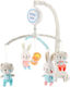 BabyMix Μόμπιλε Κούνιας με Μουσική Bear Bunny