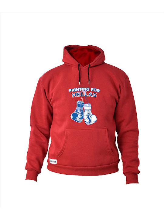 FightFlix Kids Sweatshirt Red