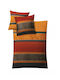 Kleine Wolke Duvet Cover Cotton Single 135x200 Cambridge Orange