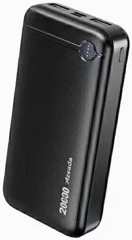 Proda PD-P108 Power Bank 20000mAh με 2 Θύρες USB-A Μαύρο