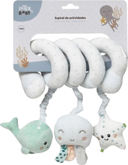 Interbaby Spirală Jucărie pentru Leagăn și Cărucior Octopus pentru 0++ Luni