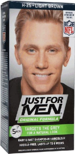 Just For Men Βαφή Μαλλιών Light Brown H25 66ml