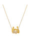 Ioannis Kosmima Family from Gold Plated Silver with Zircon