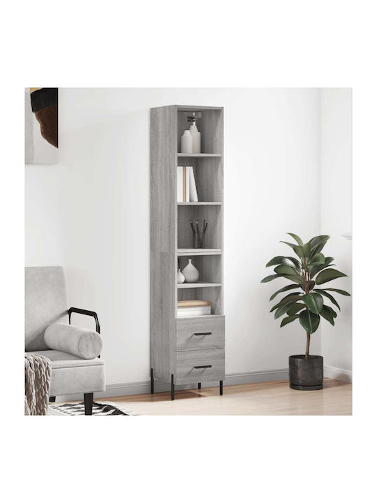 Bibliothek Grey 34.5x34x180cm