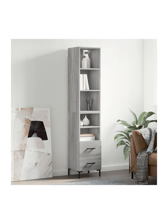 Bibliothek Grey 34.5x34x180cm