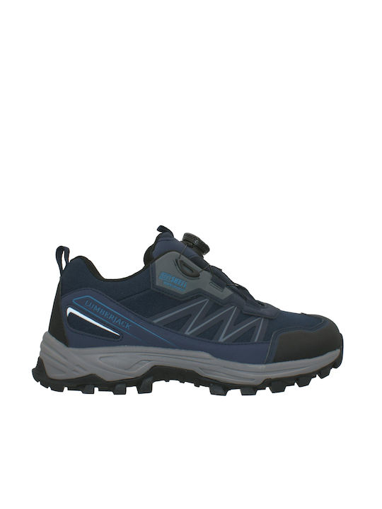 Lumberjack Men's Hiking Shoes Waterproof Blue