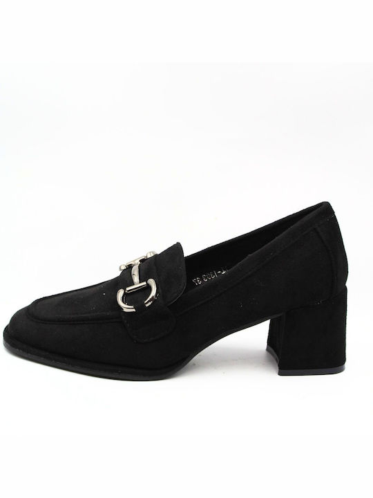 Plato Pointed Toe Black Heels