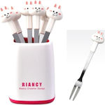 Inox Cooking Utensil Set White