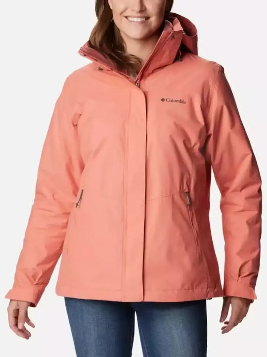 Columbia 1799241-852 Frauen Jacke aus für Ski & Snowboard Orange