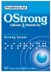 Pharmaline Ostrong Ca + D3 Multivitamin for Bone Health 60 tabs