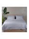 Sunshine Duvet Cover Cotton Double 200x250 Cotton Feelings 2040 Grey