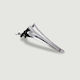 Triune Stainless Steel Διαστολέας σε Ασημί Χρώμα