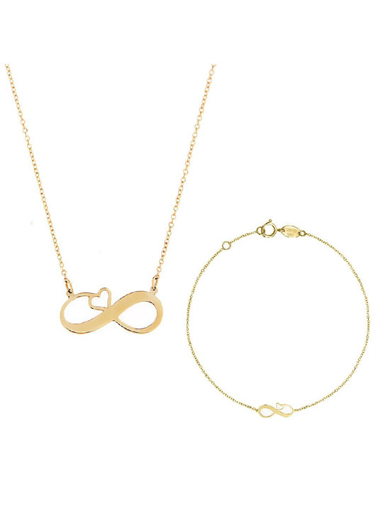 Ioannis Κόσμημα Gold Set Necklace 14K