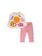 Tuc Tuc Kids Sweatpants Set Pink 2pcs