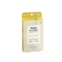 Voesh Pedi In A Box Lemon Deluxe 4 Steps Ενυδατικά Άλατα για Κάλους, Σκληρύνσεις & Σκασμένες Φτέρνες 1τμχ Voesh Pedi In A Box Lemon Deluxe 4 Steps Ενυδατικά Άλατα για Κάλους, Σκληρύνσεις & Σκασμένες Φτέρνες 1τμχ