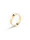 Aleyolé Women's Gold Plated Silver Eternity Ring