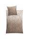 Kleine Wolke Duvet Cover Cotton Single 135x200 Vero Brown