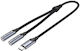Vention USB-C Male To USB-C Male Cable 0.3m BGPHY 1 Piece