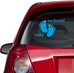 Pegasus Baby on Board Car Sign Sticker