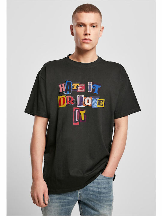 Mister Tee T-Shirt Schwarz