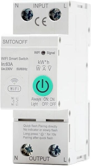 Coolseer Zweipolig Allgemeine Verwendung Schienenumschalter WiFi