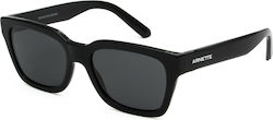 Arnette Cold Heart 2.0 Sunglasses Μαύρα with Acetate Frame & Black Lens