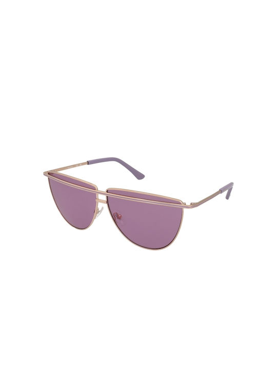 Guess Women's Sunglasses with Purple Metal Fram...